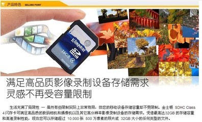 廠家批發(fā)全系列金士頓SD卡 從1G到32G的存儲解決方案